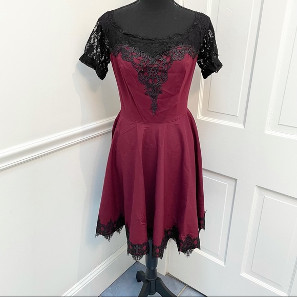 NWT Hell Bunny Amara Mini Dress - Picture 6 of 11